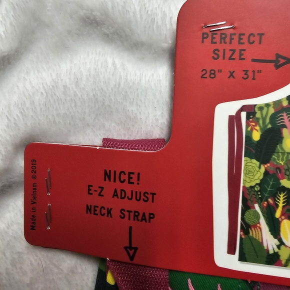 Blue Q Vegetable Greens Vegetarian Vegan Funny Themed Apron - Picture 6 of 11